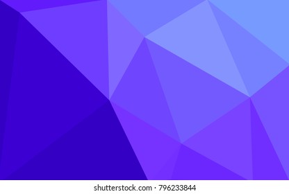 Light Pink, Blue vector polygonal illustration, which consist of triangles. Triangular pattern for your business design. Geometric background in Origami style with gradient. 