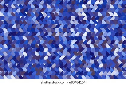 Light Pink, Blue vector red banner with set of circles, dots. Donuts Background. Creative Design Template. Technological halftone illustration.