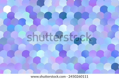 Light Pink, Blue vector red banner with set of circles, dots. Donuts Background. Creative Design Template. Technological halftone illustration.