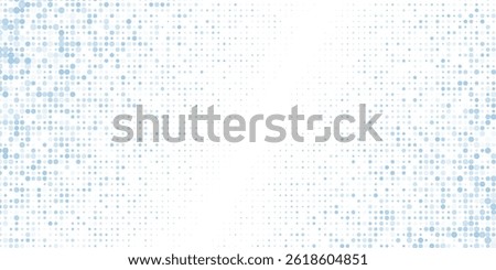 Light Pink, Blue vector red banner with set of circles, dots. Donuts Background. Creative Design Template. Technological halftone illustration.
