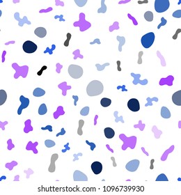 Light Pink, Blue vector seamless background with bent lines. Colorful abstract illustration with gradient lines. Pattern for your business design.