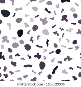 Light Pink, Blue vector seamless pattern with bubble shapes. Geometric illustration in marble style with gradient.  Marble design for your web site.