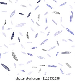 Light Pink, Blue vector seamless template with circles. Modern abstract illustration with colorful water drops. Pattern can be used for beautiful websites.