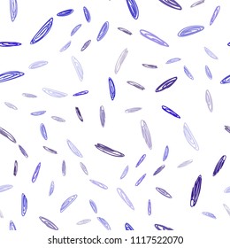 Light Pink, Blue vector seamless layout with circle shapes. Blurred decorative design in abstract style with bubbles. Pattern can be used for futuristic ad, booklets.