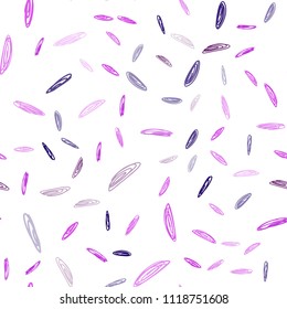 Light Pink, Blue vector seamless texture with disks. Abstract illustration with colored bubbles in nature style. Pattern can be used for beautiful websites.