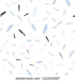 Light Pink, Blue vector seamless background with bubbles. Abstract illustration with colored bubbles in nature style. New design for ad, poster, banner of your website.