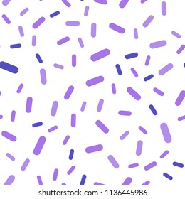 Light Pink, Blue vector seamless cover with stright stripes. Decorative shining illustration with lines on abstract template. Best design for your ad, poster, banner.