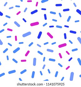 Light Pink, Blue vector seamless pattern with sharp lines. Modern geometrical abstract illustration with Lines. Pattern for your busines websites.