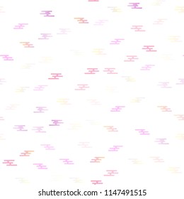 Light Pink, Blue vector seamless background with straight lines. Decorative shining illustration with lines on abstract template. The pattern can be used as ads, poster, banner for commercial.