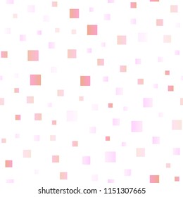 Light Pink, Blue vector seamless background with rectangles. Rectangles on abstract background with colorful gradient. Pattern for busines ad, booklets, leaflets