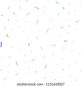 Light Pink, Blue vector seamless texture with colored lines. Blurred decorative design in simple style with lines. The pattern can be used for busines ad, booklets, leaflets