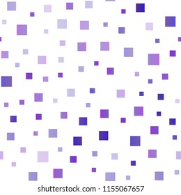 Light Pink, Blue vector seamless pattern in square style. Modern abstract illustration with colorful rectangles. Best design for your ad, poster, banner.