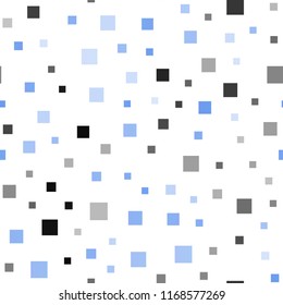 Light Pink, Blue vector seamless backdrop with rectangles, squares. Abstract gradient illustration with rectangles. Modern template for your landing page.