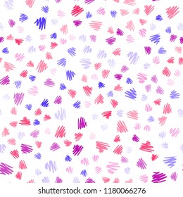 Light Pink, Blue vector seamless layout with flat lines. Lines on blurred abstract background with gradient. Template for your beautiful backgrounds.