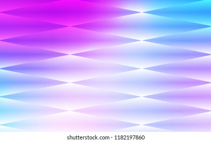 Light Pink, Blue vector seamless cover in polygonal style. Decorative design in abstract style with rectangles. Trendy design for wallpaper, fabric makers.