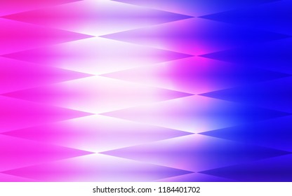 Light Pink, Blue vector seamless background with rectangles. Beautiful illustration with rectangles and squares. Pattern for design of window blinds, curtains.