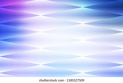 Light Pink, Blue vector seamless template with crystals, rectangles. Beautiful illustration with rectangles and squares. Design for textile, fabric, wallpapers.