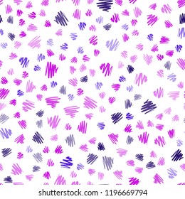 Light Pink, Blue vector seamless texture with colored lines. Blurred decorative design in simple style with lines. Template for your beautiful backgrounds.