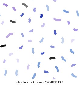 Light Pink, Blue vector seamless background with abstract circles. Creative illustration in halftone marble style with gradient. Brand new design for your ads, poster, banner.