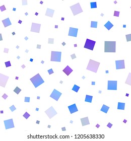 Light Pink, Blue vector seamless template with crystals, rectangles. Abstract gradient illustration with rectangles. The template can be used as a background.