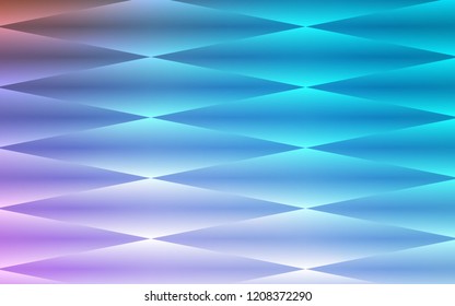 Light Pink, Blue vector seamless backdrop with rectangles, squares. Illustration with set of colorful rectangles. Pattern for design of fabric, wallpapers.
