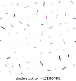 Light Pink, Blue vector seamless template with repeated sticks. Glitter abstract illustration with colored sticks. The pattern can be used as ads, poster, banner for commercial.
