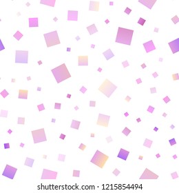 Light Pink, Blue vector seamless texture in rectangular style. Abstract gradient illustration with rectangles. Smart design for your business advert.