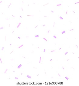 Light Pink, Blue vector seamless pattern in square style. Beautiful illustration with rectangles and squares. Best design for your ad, poster, banner.