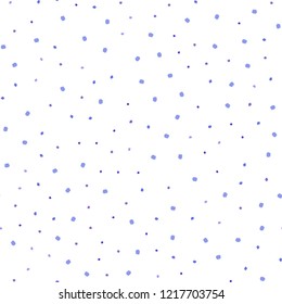 Light Pink, Blue vector seamless cover with spots. Illustration with set of shining colorful abstract circles. Pattern for design of window blinds, curtains.