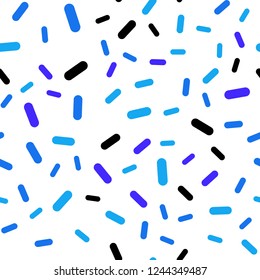 Light Pink, Blue vector seamless layout with flat lines. Modern geometrical abstract illustration with Lines. Template for your beautiful backgrounds.
