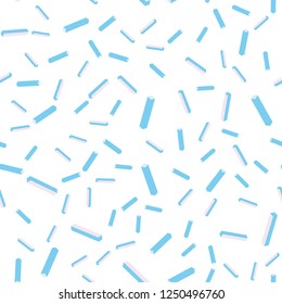 Light Pink, Blue vector seamless, isometric background with straight lines. Shining colored illustration with sharp stripes. Template for business cards, websites.