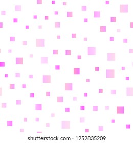Light Pink, Blue vector seamless texture in rectangular style. Decorative design in abstract style with rectangles. Modern template for your landing page.