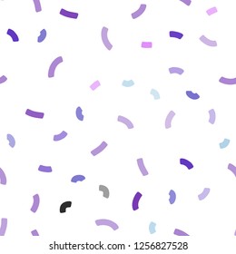 Light Pink, Blue vector seamless template with lava shapes. Creative geometric illustration in marble style with gradient. Marble design for your web site.