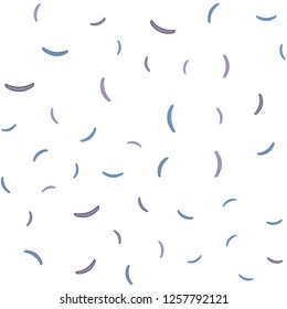 Light Pink, Blue vector seamless background with curved lines. A shining illustration, which consists of curved lines. A completely new design for your business.