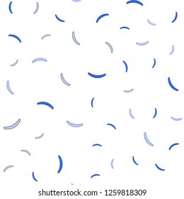 Light Pink, Blue vector seamless pattern with lines. Shining colorful illustration in simple style. A completely new template for your design.