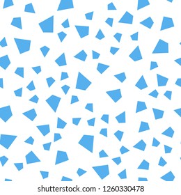 Light Pink, Blue vector seamless, isometric texture with triangular style. Modern abstract illustration with colorful triangles. Pattern for trendy fabric, wallpapers.