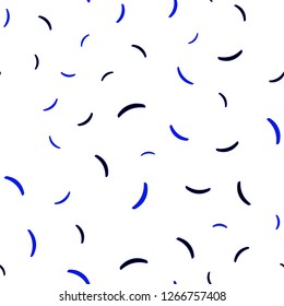 Light Pink, Blue vector seamless pattern with lines. Modern gradient abstract illustration with bandy lines. The best colorful design for your business.