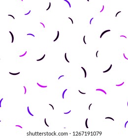 Light Pink, Blue vector seamless layout with wry lines. Shining colorful illustration in simple style. Abstract style for your business design.