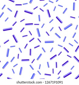 Light Pink, Blue vector seamless, isometric template with repeated sticks. Blurred decorative design in simple style with lines. Template for business cards, websites.
