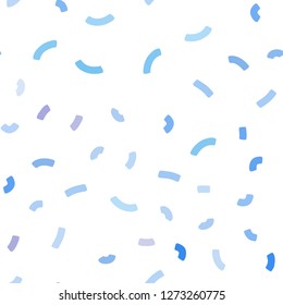 Light Pink, Blue vector seamless background with bent lines. Colorful abstract illustration with gradient lines. Marble style for your business design.