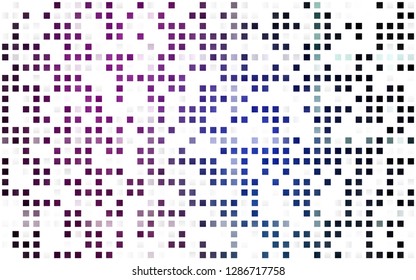 Light Pink, Blue vector seamless cover in polygonal style. Modern abstract illustration with colorful rectangles. Pattern for trendy fabric, wallpapers.