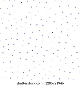 Light Pink, Blue vector seamless texture with disks. Illustration with set of shining colorful abstract circles. Design for textile, fabric, wallpapers.