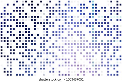 Light Pink, Blue vector seamless cover in polygonal style. Abstract gradient illustration with rectangles. Pattern for design of window blinds, curtains.
