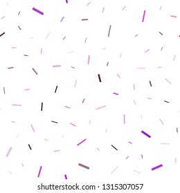 Light Pink, Blue vector seamless pattern with narrow lines. Shining colored illustration with narrow lines. The template can be used as a background.