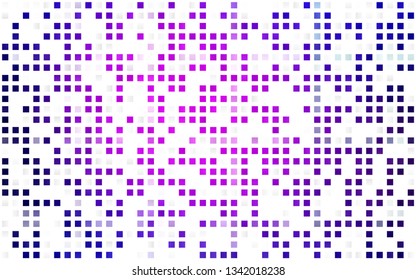 Light Pink, Blue vector seamless backdrop with rectangles, squares. Modern abstract illustration with colorful rectangles. Trendy design for wallpaper, fabric makers.