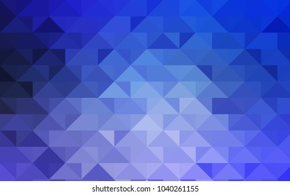 Light Pink, Blue vector shining triangular background. Shining colored illustration in a brand-new style. The completely new template can be used for your brand book.