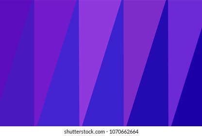 Light Pink, Blue vector shining triangular cover. Shining colored illustration in a new style. Brand-new design for your business.