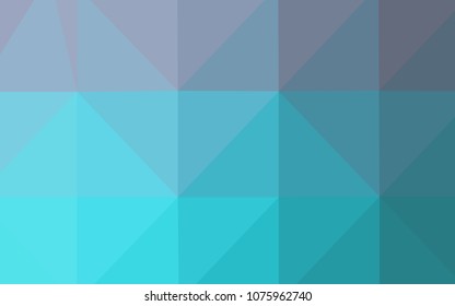 Light Pink, Blue vector shining triangular layout. A completely new color illustration in a  polygonal style. The template for cell phone's backgrounds.