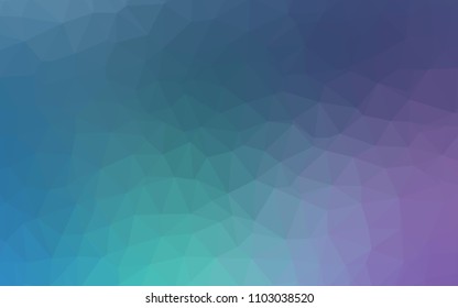 Light Pink, Blue vector shining triangular backdrop. Modern abstract illustration with triangles. Brand new style for your business design.