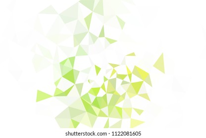 Light Pink, Blue vector shining triangular backdrop. Triangular geometric sample with gradient.  Template for cell phone's backgrounds.